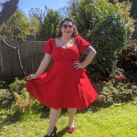 Collectif Paisley Swing Dress